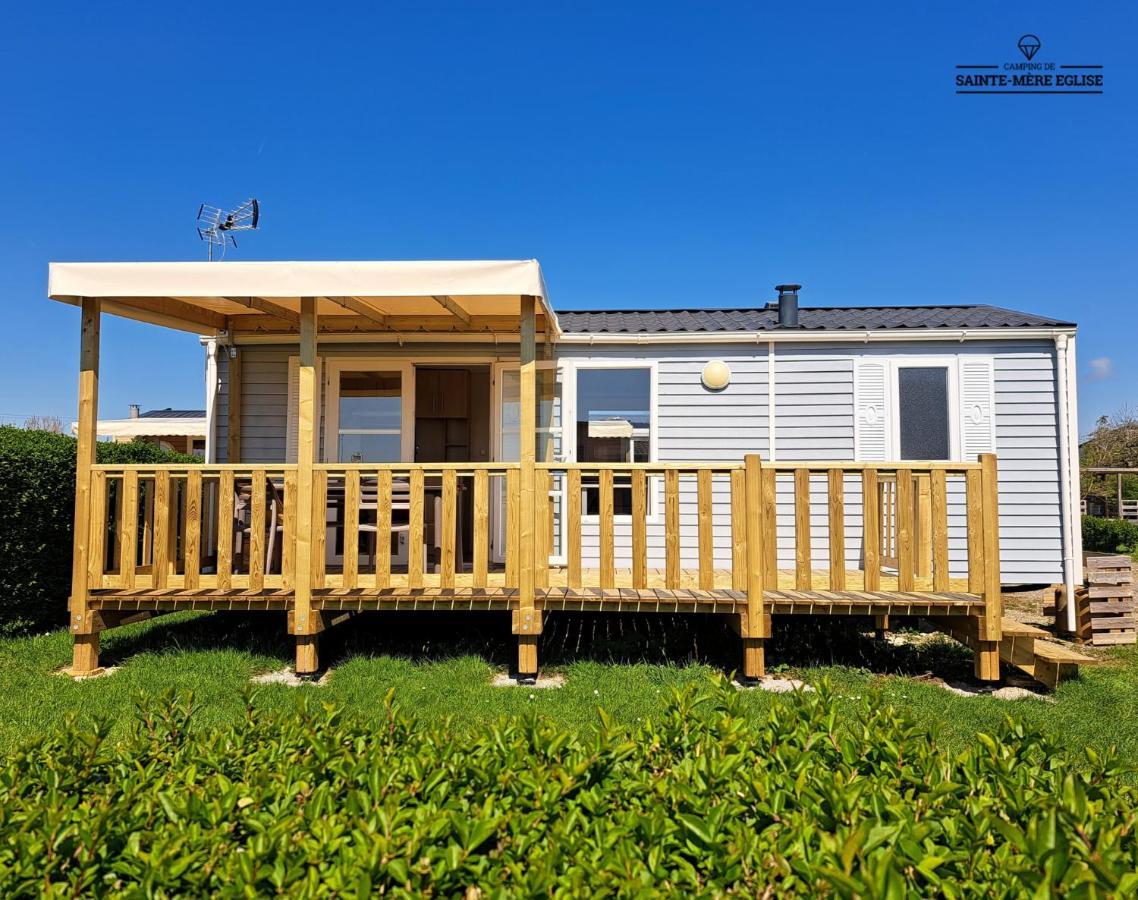 Camping Sainte Mere Eglise Sainte-Mere-Eglise Exterior foto