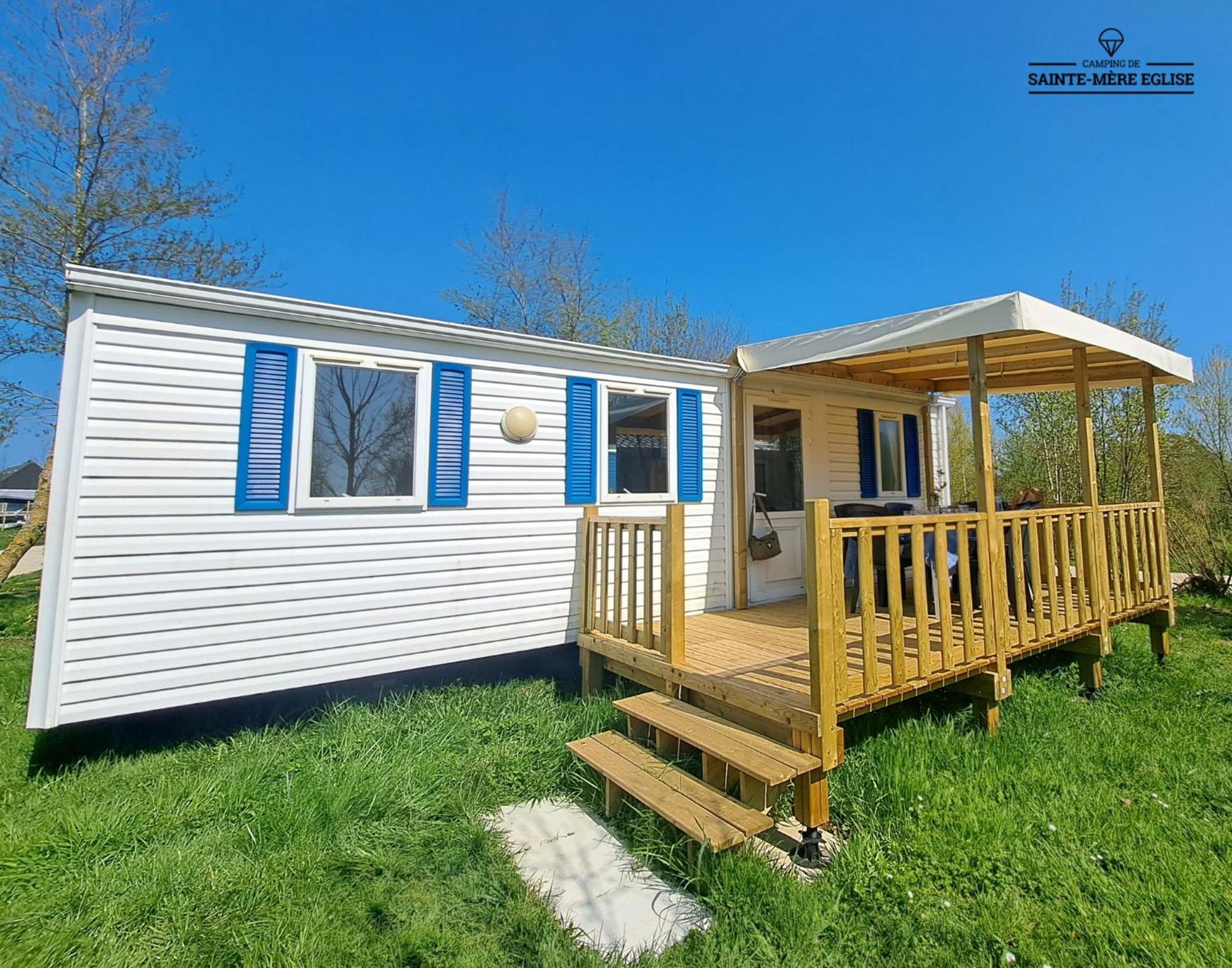 Camping Sainte Mere Eglise Sainte-Mere-Eglise Exterior foto